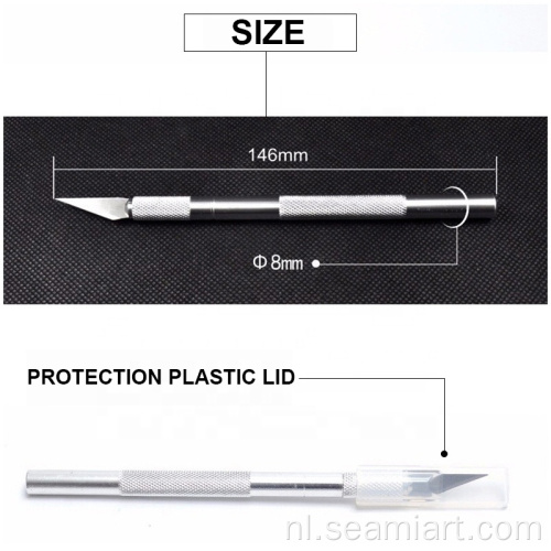 6pcs/set pen Graver Slanner/Blades Carve/Cutter Tool voor DIY/Washi Tape/Plastic Film Aluminium